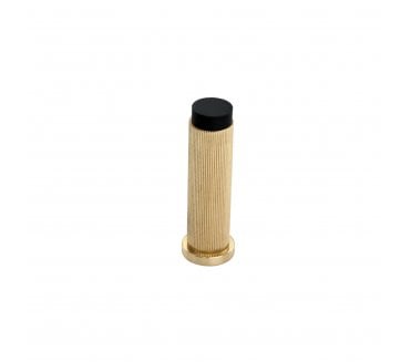 Spira Brass SB5113PB Connaught Linear Skirting Mounted Door Stop - Polished Brass