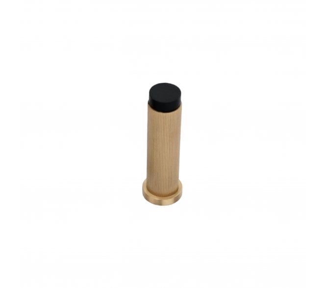 Spira Brass SB5113SB Connaught Linear Skirting Mounted Door Stop - Satin Brass