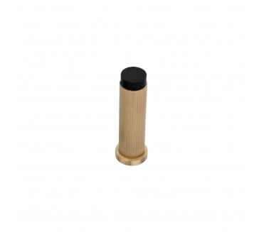 Spira Brass SB5113SB Connaught Linear Skirting Mounted Door Stop - Satin Brass