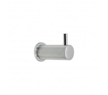 Spira Brass SB6185PC Jewel Knurlmond Coat Hook - Polished Chrome