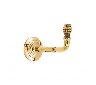 Spira Brass SB6186AB Beehive Large Coat Hook - Aged Brass