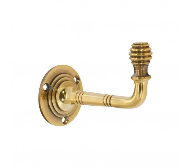 Spira Brass SB6191AB Beehive Small Coat Hook - Aged Brass
