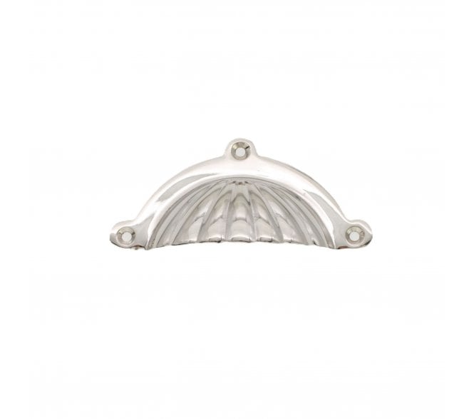 Spira Brass SB2347PN Shell Drawer Cup Pull - Polished Nickel