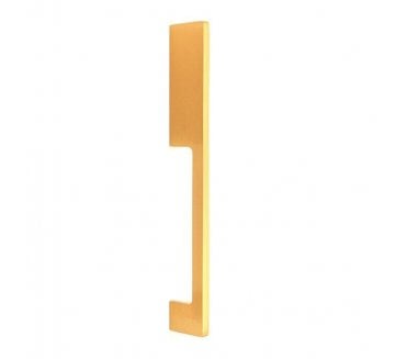 Spira Brass Sleek Bar Cabinet Pull Handles - Satin Brass