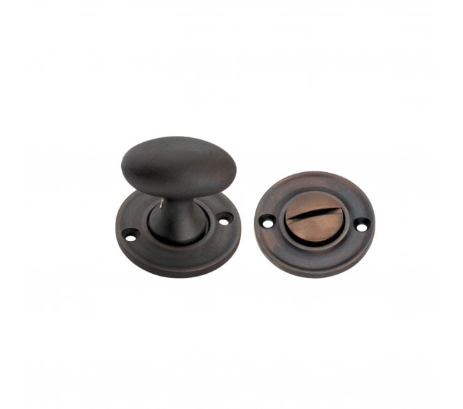 Spira Brass SB3119ABZ Slimline Bathroom Turn & Release Set - Aged Bronze