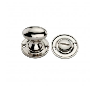 Spira Brass SB3119PN Slimline Bathroom Turn & Release Set - Polished Nickel