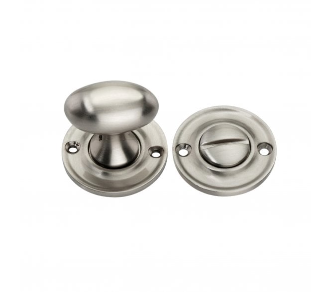 Spira Brass SB3119SN Slimline Bathroom Turn & Release Set - Satin Nickel