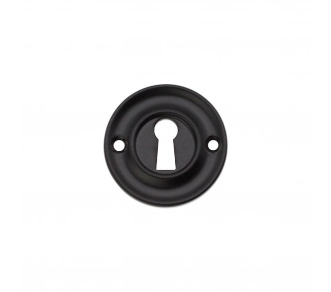 Spira Brass SB3118BLK Slimline Keyhole Escutcheon - Matt Black