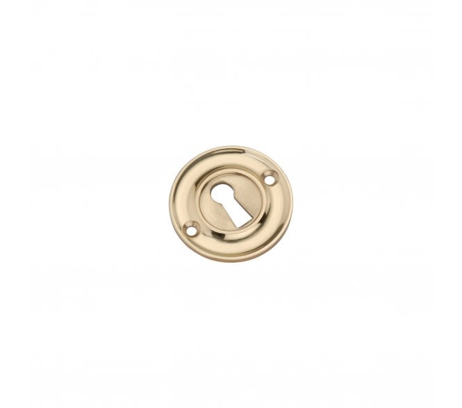 Spira Brass SB3118PB Slimline Keyhole Escutcheon - Polished Brass