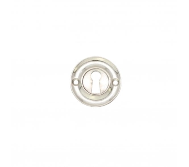 Spira Brass SB3118PN Slimline Keyhole Escutcheon - Polished Nickel