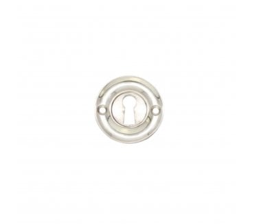 Spira Brass SB3118PN Slimline Keyhole Escutcheon - Polished Nickel