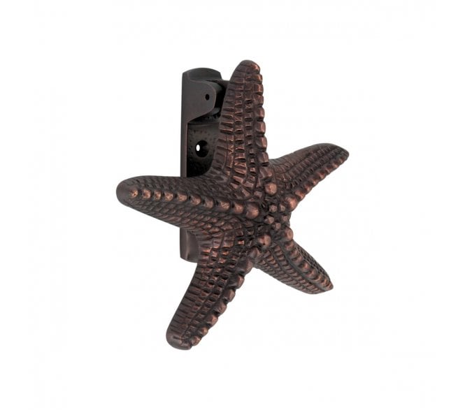 Spira Brass Starfish Door Knocker - Aged Bronze