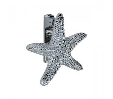 Spira Brass Starfish Door Knocker - Polished Chrome