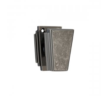 Spira Brass Triago Mortice Door Knobs - Pewter Effect
