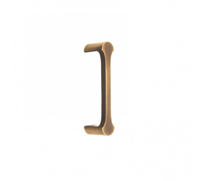 Spira Brass Tulip Cabinet Pull Handles - Antique Brass