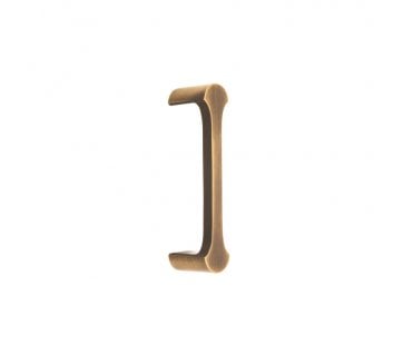 Spira Brass Tulip Cabinet Pull Handles - Antique Brass