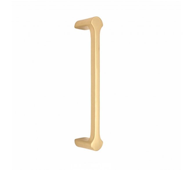 Spira Brass Tulip Cabinet Pull Handles - Satin Brass