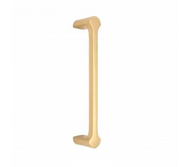 Spira Brass Tulip Cabinet Pull Handles - Satin Brass