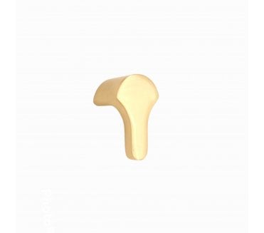 Spira Brass Tulip Drop Cabinet Knob - Polished Brass