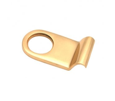 Spira Brass Victorian Cylinder Pull - Polished Brass