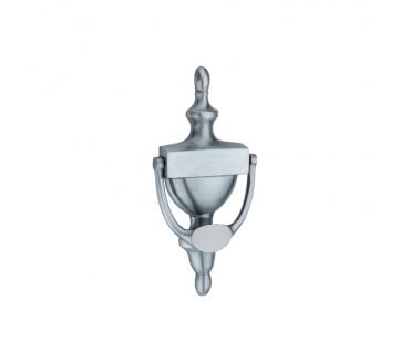 Spira Brass Victorian Door Knocker - Satin Chrome