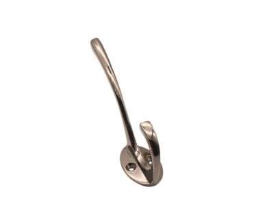 Spira Brass Victorian Hat & Coat Hooks - Black Nickel