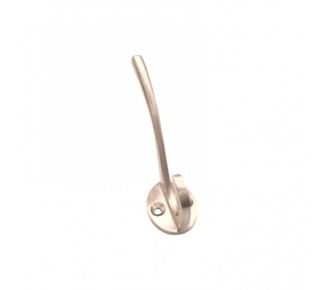 Spira Brass Victorian Hat & Coat Hooks - Satin Nickel