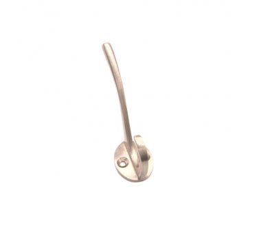 Spira Brass Victorian Hat & Coat Hooks - Satin Nickel