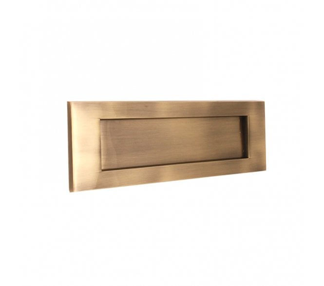 Spira Brass Victorian Letter Plates - Antique Brass