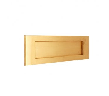 Spira Brass Victorian Letter Plates - Satin Brass