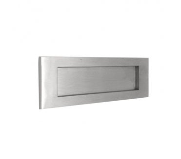 Spira Brass Victorian Letter Plates - Satin Chrome
