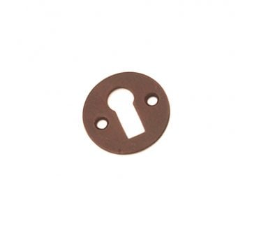 Spira Brass Victorian Standard Keyhole Escutcheon - Aged Bronze