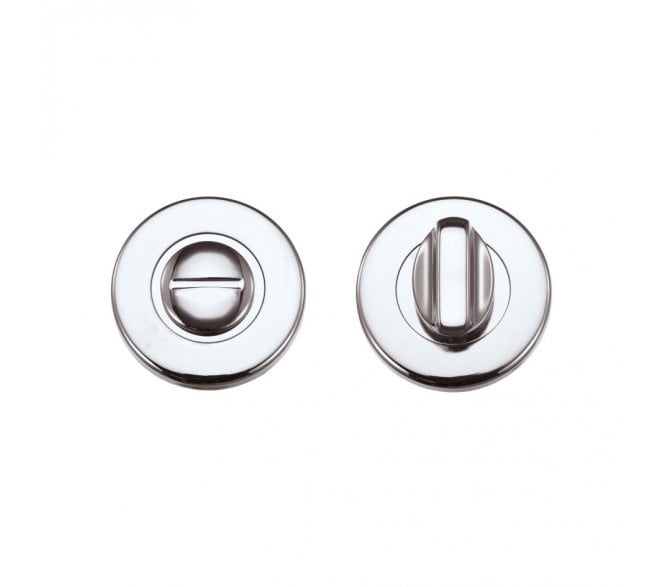 Stanza Contract Bathroom Turn & Release - Polished Chrome
