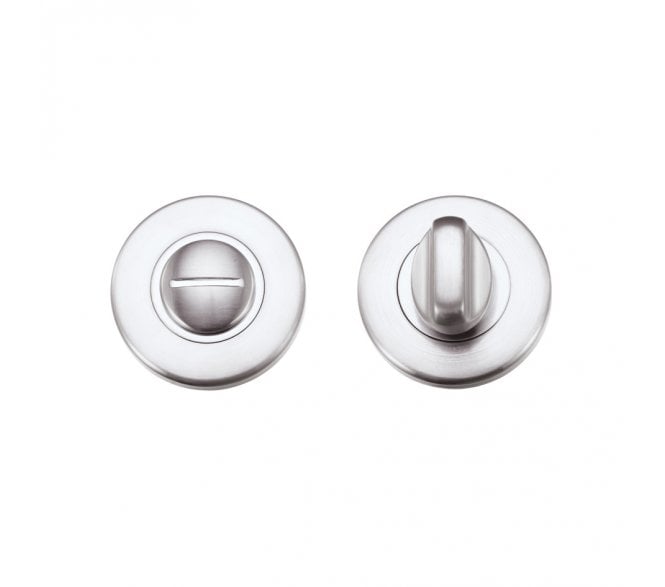 Stanza Contract Bathroom Turn & Release - Satin Chrome