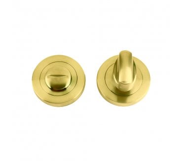 Stanza ZPZ Designer Bathroom Turn And Release - Favo Satin Brass