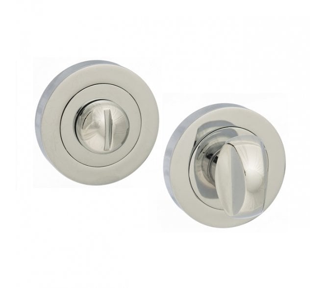 STATUS Bathroom Turn & Release on Round Rose - Polished Chrome