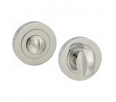 STATUS Bathroom Turn & Release on Round Rose - Polished Chrome