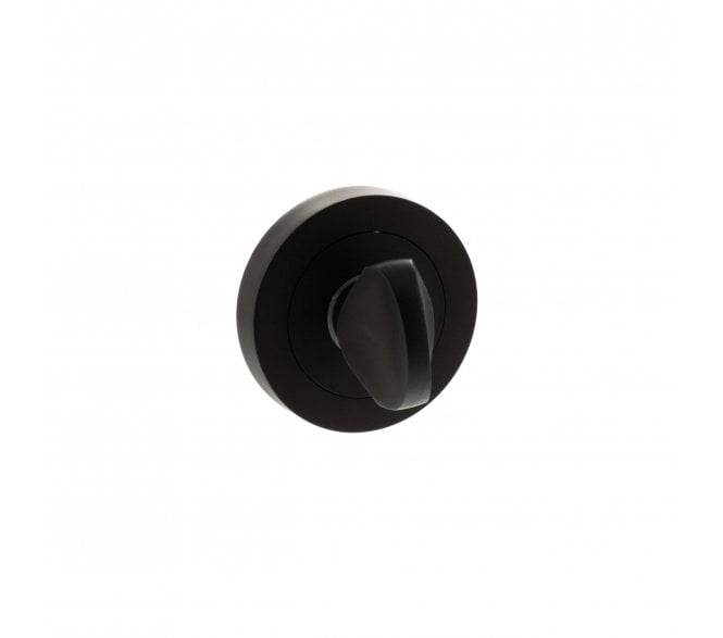 Status Bathroom Turn & Release on Round Rose - Urban Dark Bronze