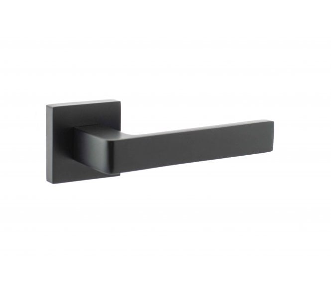 STATUS S40SMB Montana Lever on Square Rose - Matt Black