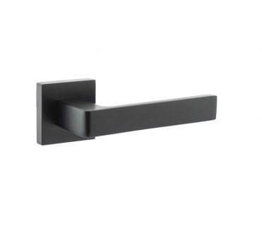 STATUS S40SMB Montana Lever on Square Rose - Matt Black