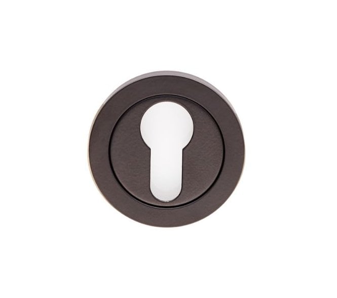 Steelworx SWL102 Stainless Steel Euro Profile Escutcheon - Matt Black.