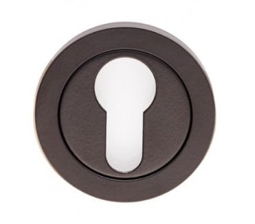Steelworx SWL102 Stainless Steel Euro Profile Escutcheon - Matt Black.