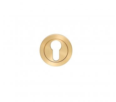 Steelworx SWL102 Stainless Steel Euro Profile Escutcheon - Satin PVD
