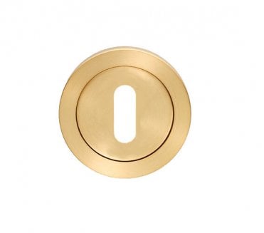Steelworx SWL103 Keyhole Profile Escutcheon - Satin PVD