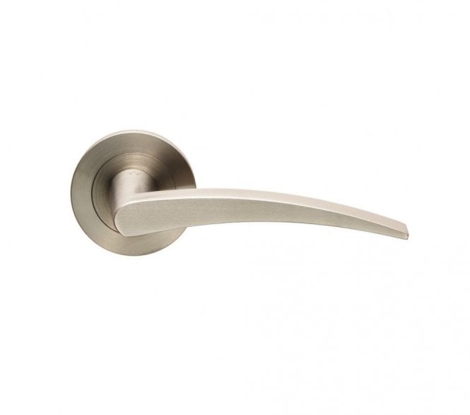 Steelworx SWL1116 Volantes Stainless Steel Handles on Rose - Satin Stainless Steel