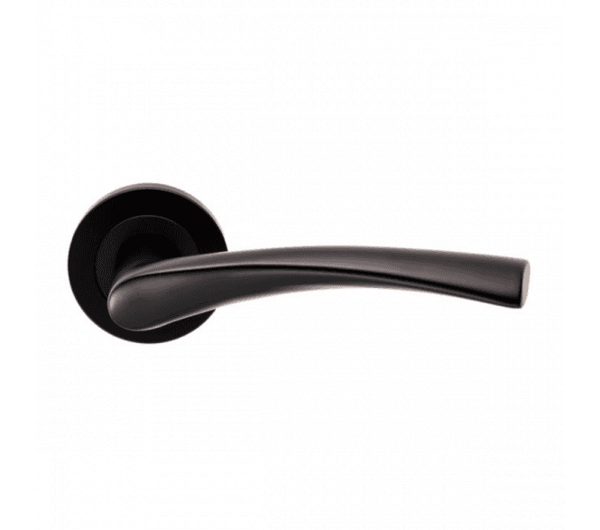 Steelworx SWL1121 Breeze Stainless Steel Handles on Rose - Matt Black