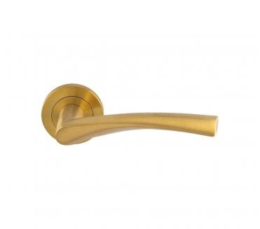 Steelworx SWL1121 Breeze Stainless Steel Handles on Rose - Satin PVD