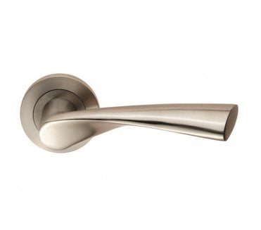 Steelworx SWL1121 Breeze Stainless Steel Handles on Rose - Satin Stainless Steel
