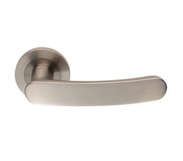 Steelworx SWL1132 Berlino Stainless Steel Handles on Rose - Satin Stainless Steel