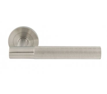 Steelworx SWL1171SSS Galaxy Knurled Handles on Rose - Satin Stainless Steel